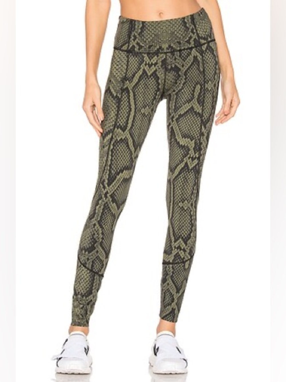 Varley Bedford Legging in Olive Snake